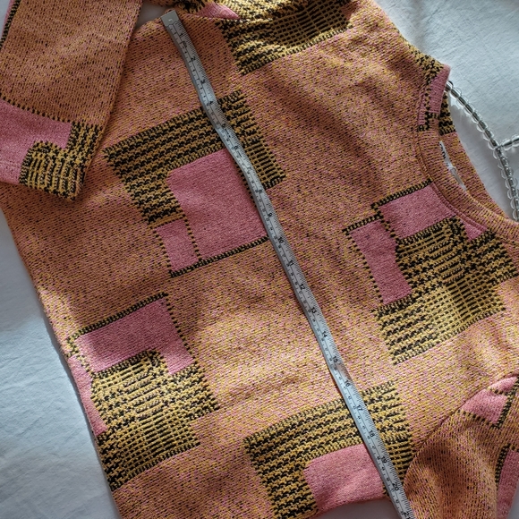 SHORT JACQUARD SWEATER - Picture 6 of 9